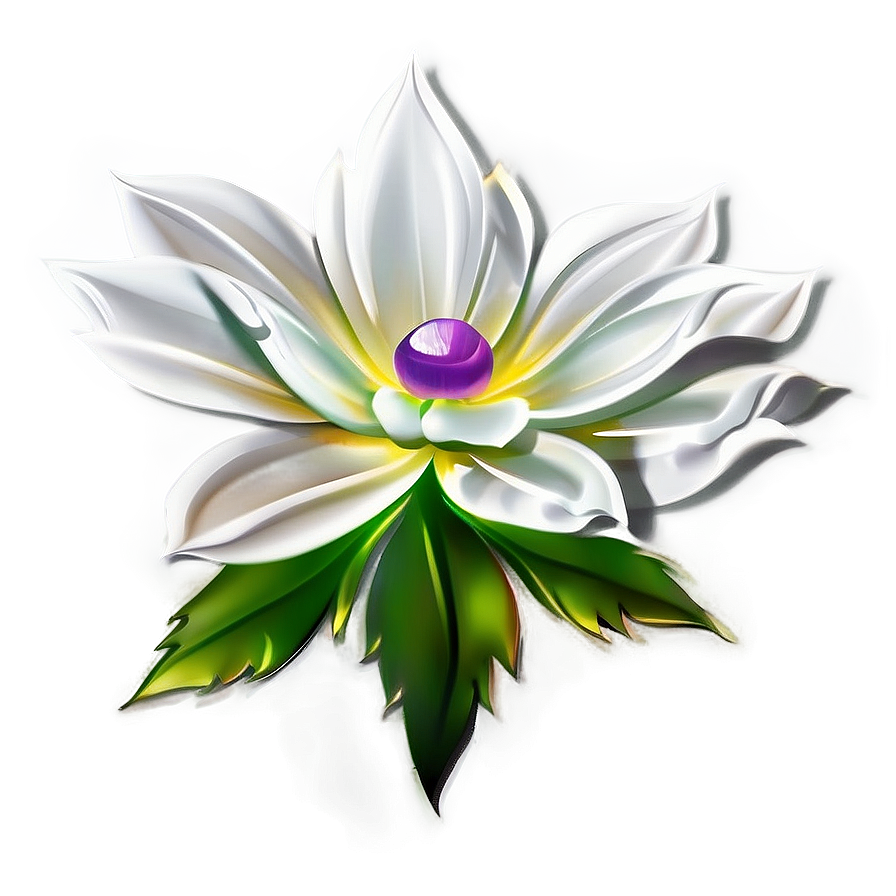 White Flower Symbol Png Sxe PNG Image