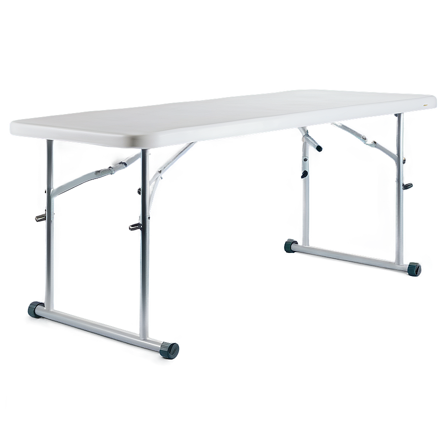 White Folding Table Png Dkp12 PNG Image