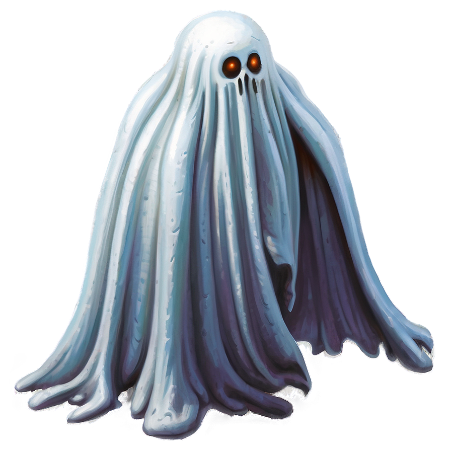 White Ghostly Monster Specter Png Iha PNG Image