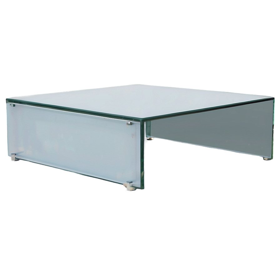 White Glass Table Png Tqt8 PNG Image