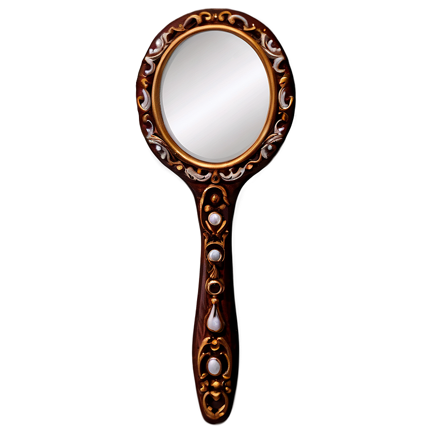 White Hand Mirror Png Nim27 PNG Image