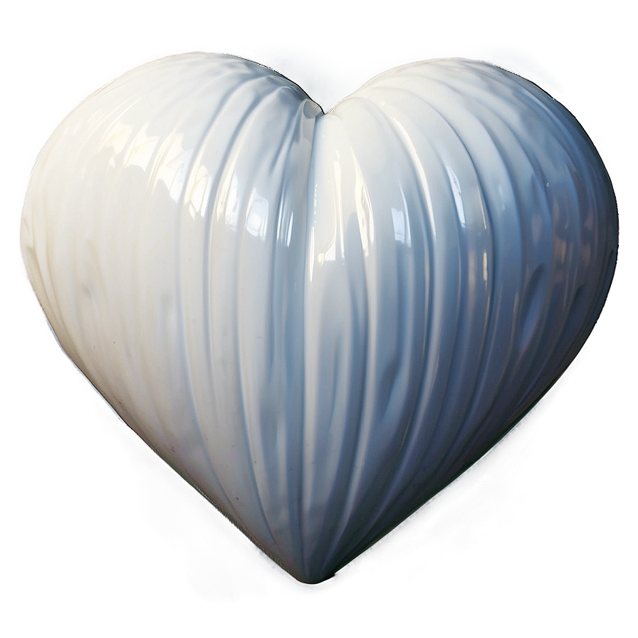 White Heart Pattern Png Wxn PNG Image