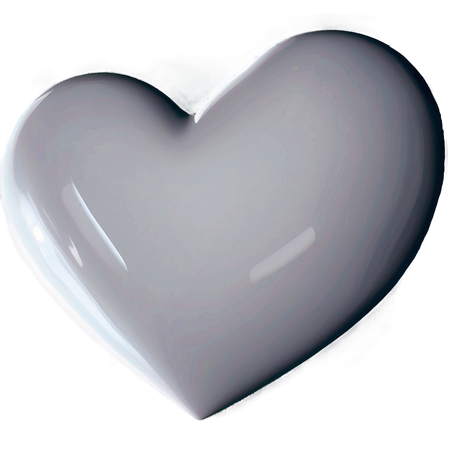 White Heart Vector Png Ite PNG Image