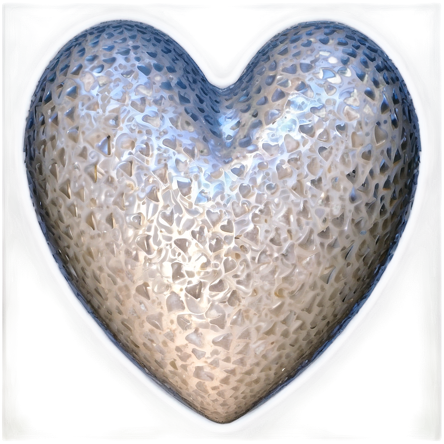 White Hearts A PNG Image