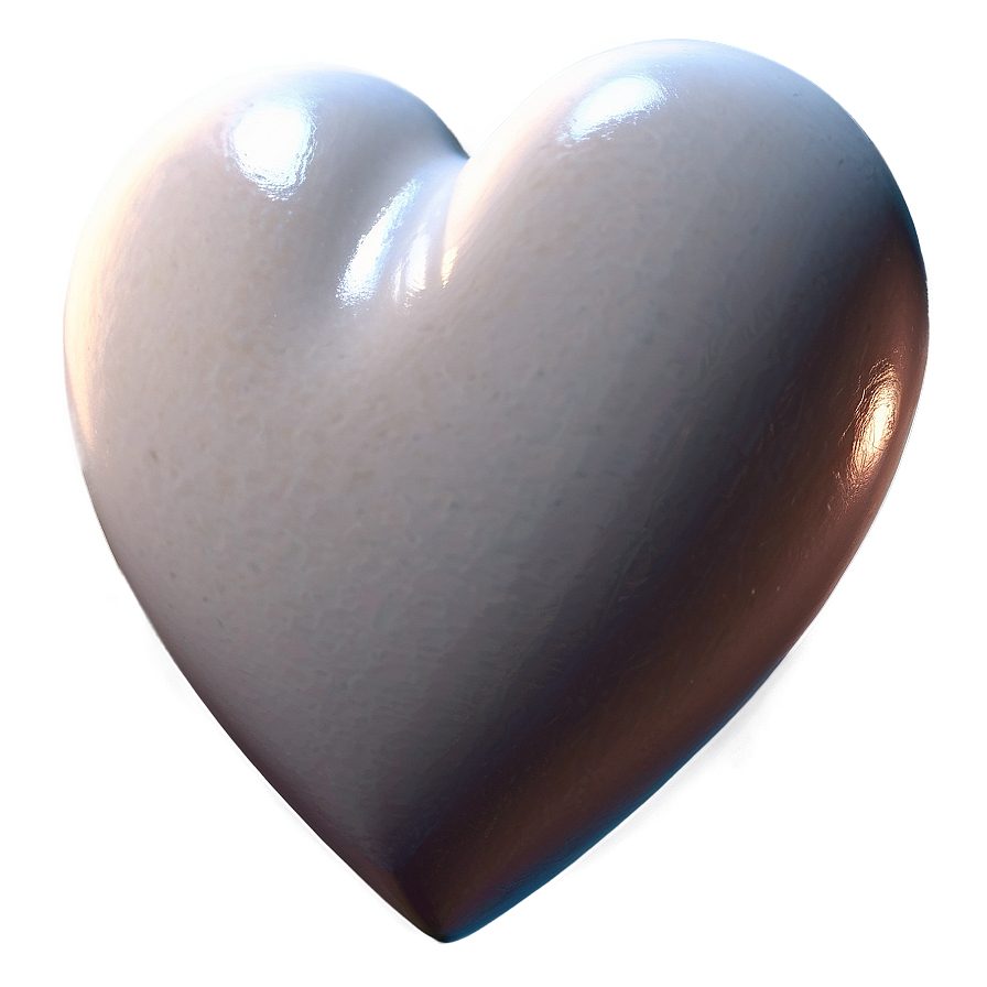 White Hearts Banner Png Blc PNG Image