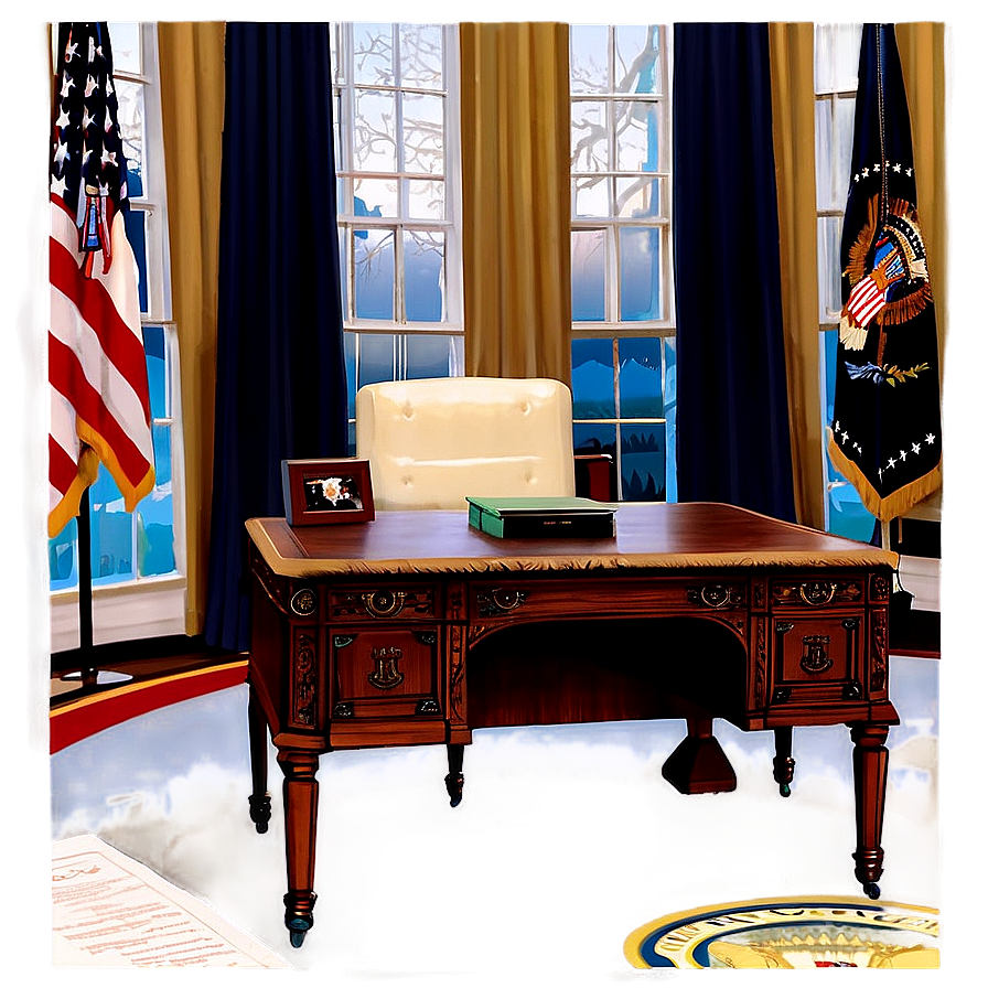 White House Oval Office Exterior Png 06252024 PNG Image