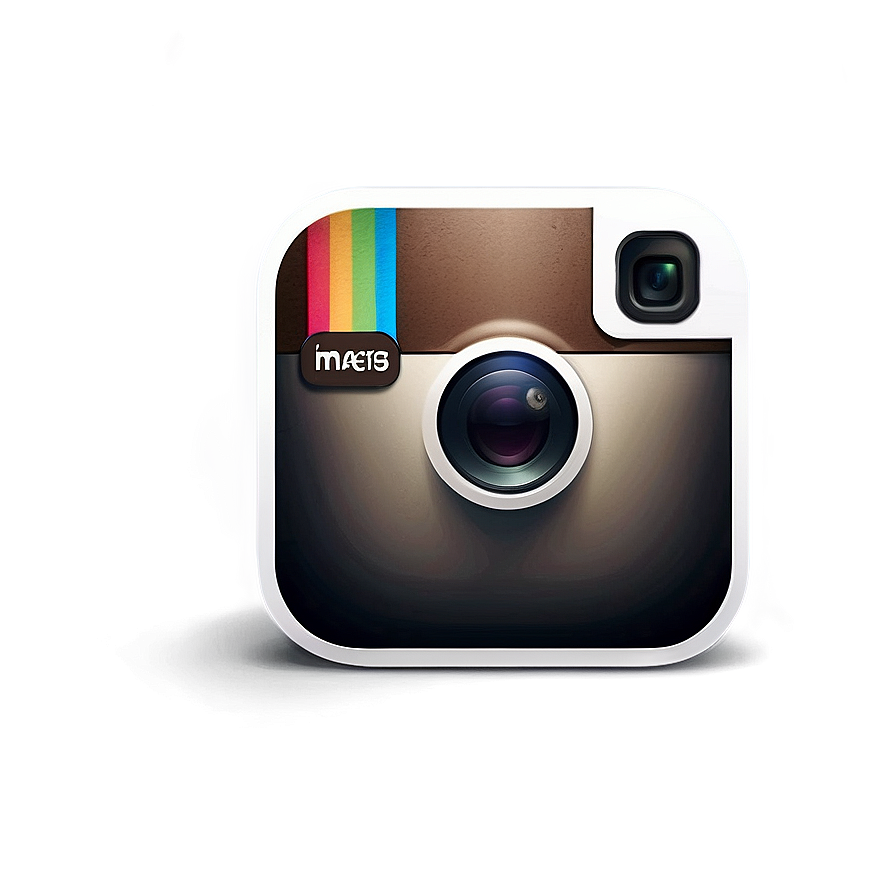 White Instagram Logo For Theme Customization Png Nss PNG Image