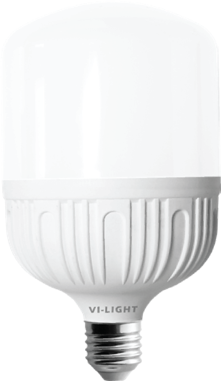 White L E D Bulb Illumination Device PNG Image