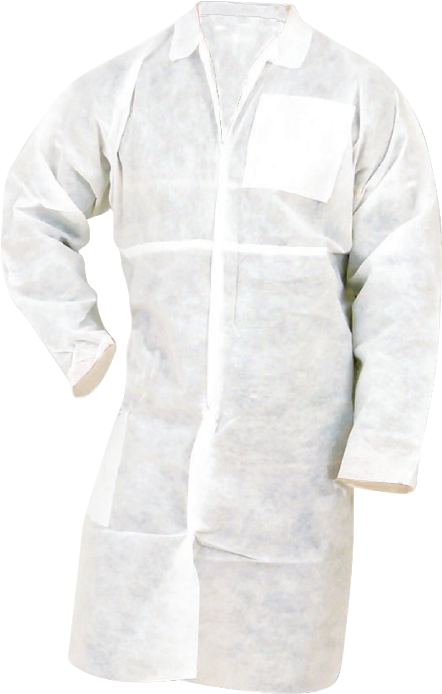 White Lab Coat Professional Apparel PNG Image