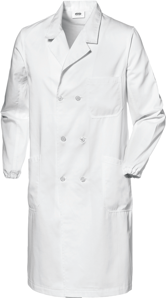 White Lab Coat Professional Apparel PNG Image