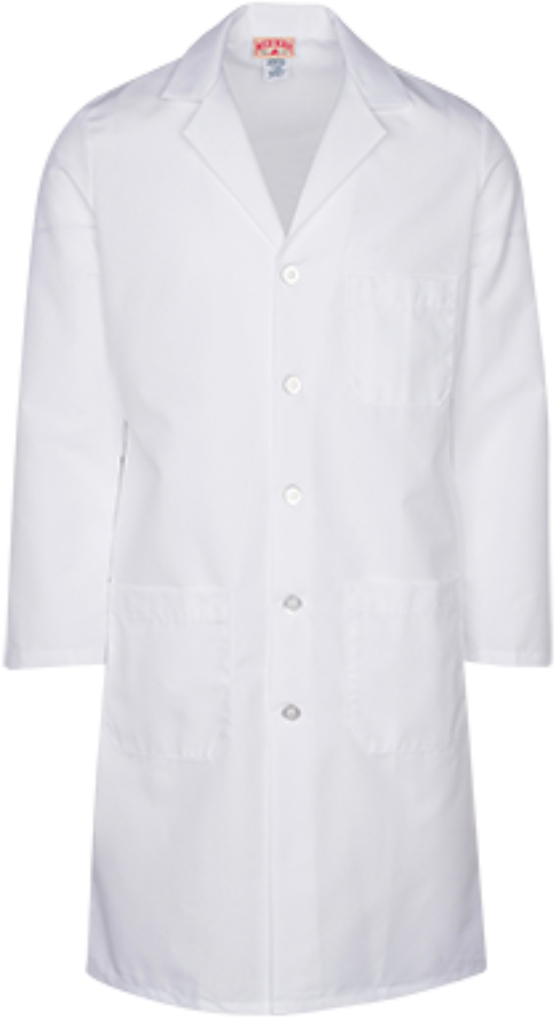 White Lab Coat Professional Apparel PNG Image