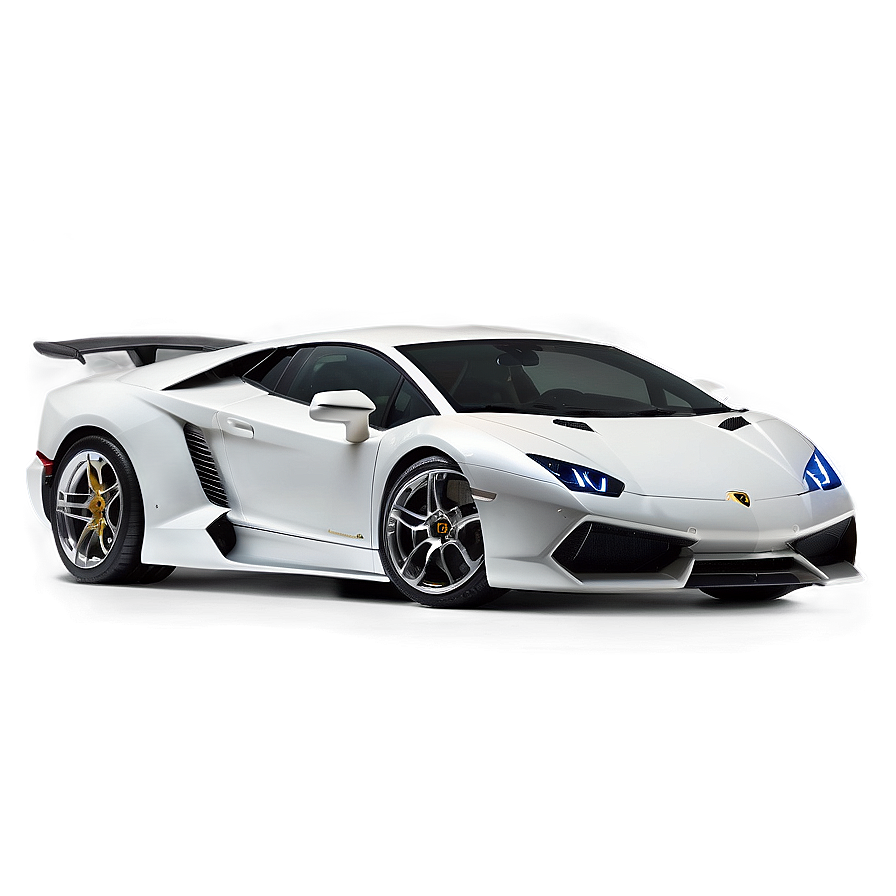 White Lamborghini Png 25 PNG Image