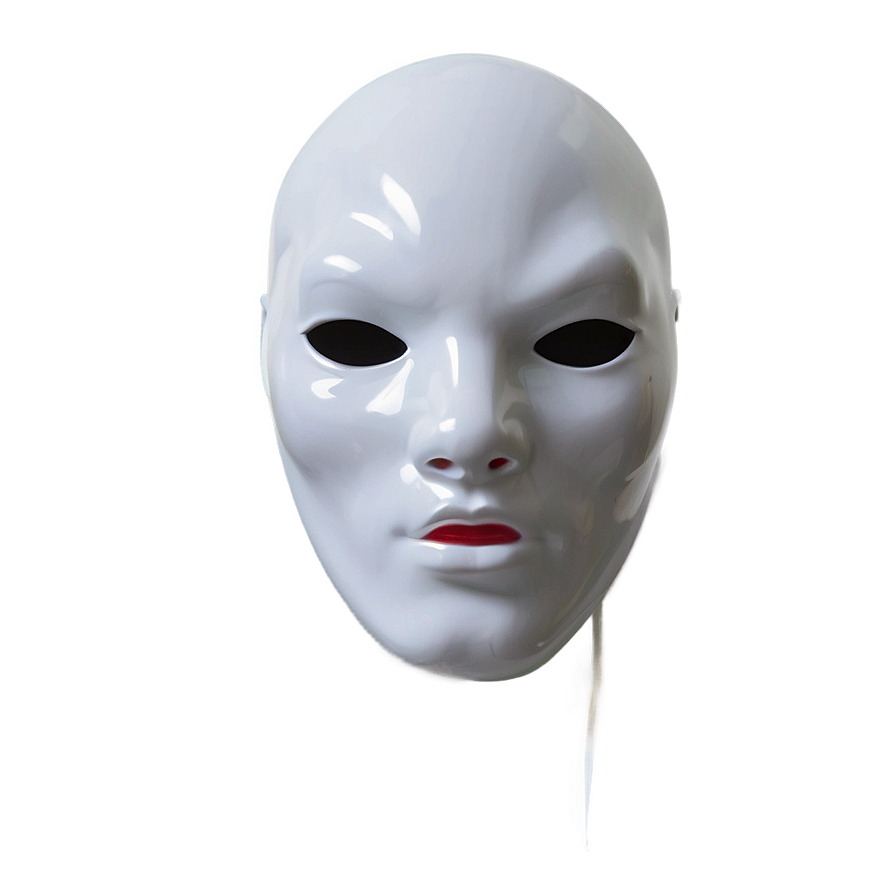 White Latex Mask Png 06292024 PNG Image