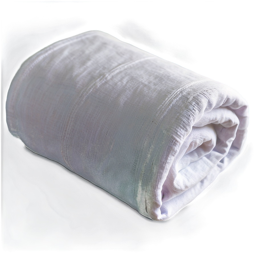 White Linen Blanket Png Iaa PNG Image