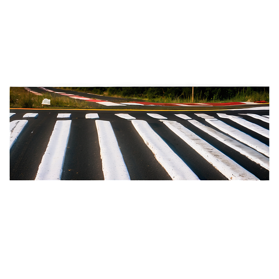 White Lines Road Marking Png 82 PNG Image