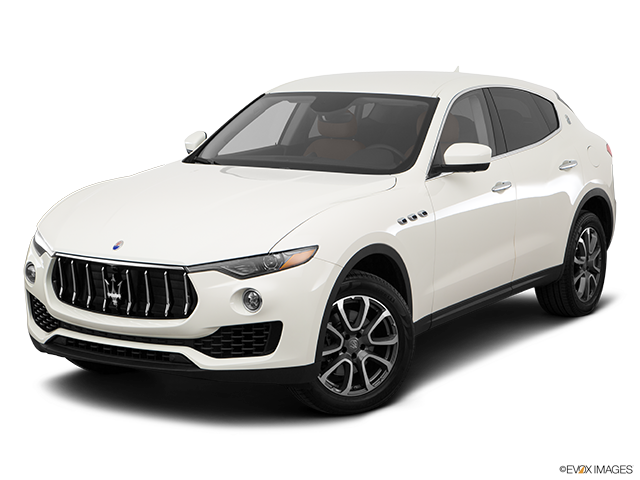 White Maserati Levante S U V PNG Image