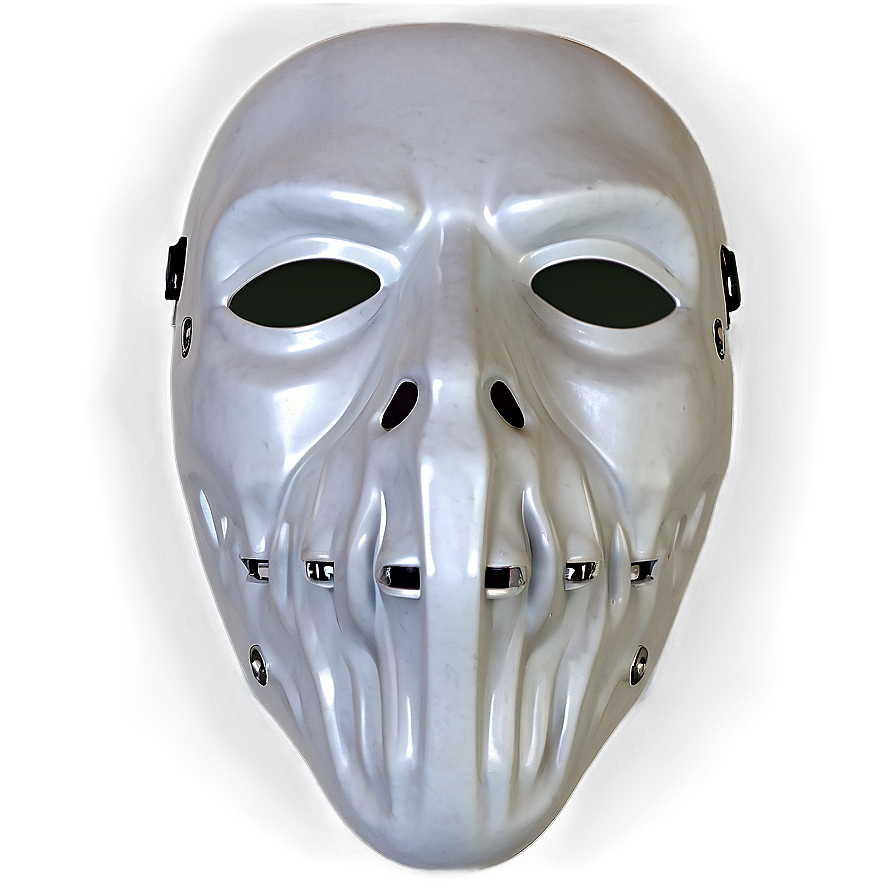 White Mask C PNG Image