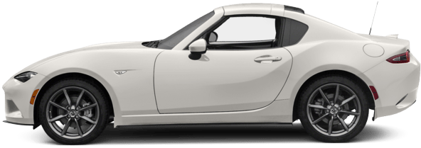 White Mazda M X5 R F Side View PNG Image