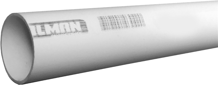 White Metal Pipewith Bar Code PNG Image