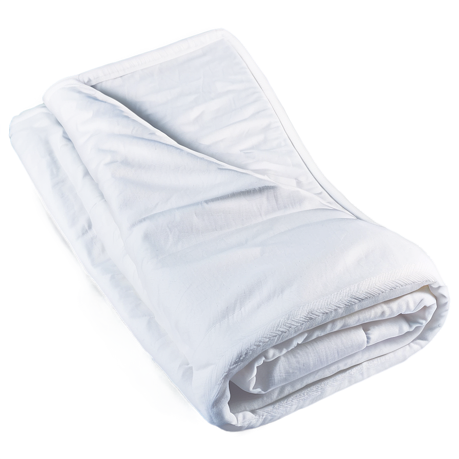 White Microfiber Blanket Png 06282024 PNG Image