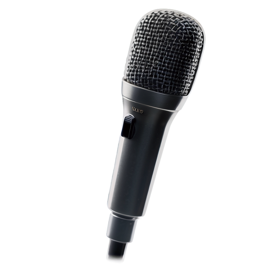 White Microphone Png Klc PNG Image