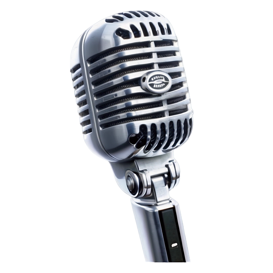 White Microphone Png Oed17 PNG Image