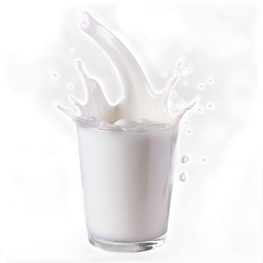 White Milk Splash Png Lrm PNG Image