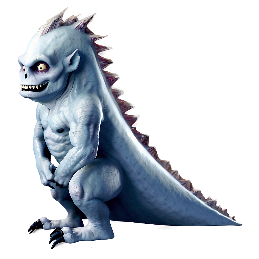 White Monster In Cave Png Ryk46 PNG Image