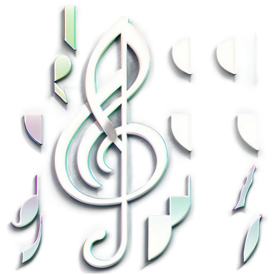 White Music Note Clipart Png 06212024 PNG Image