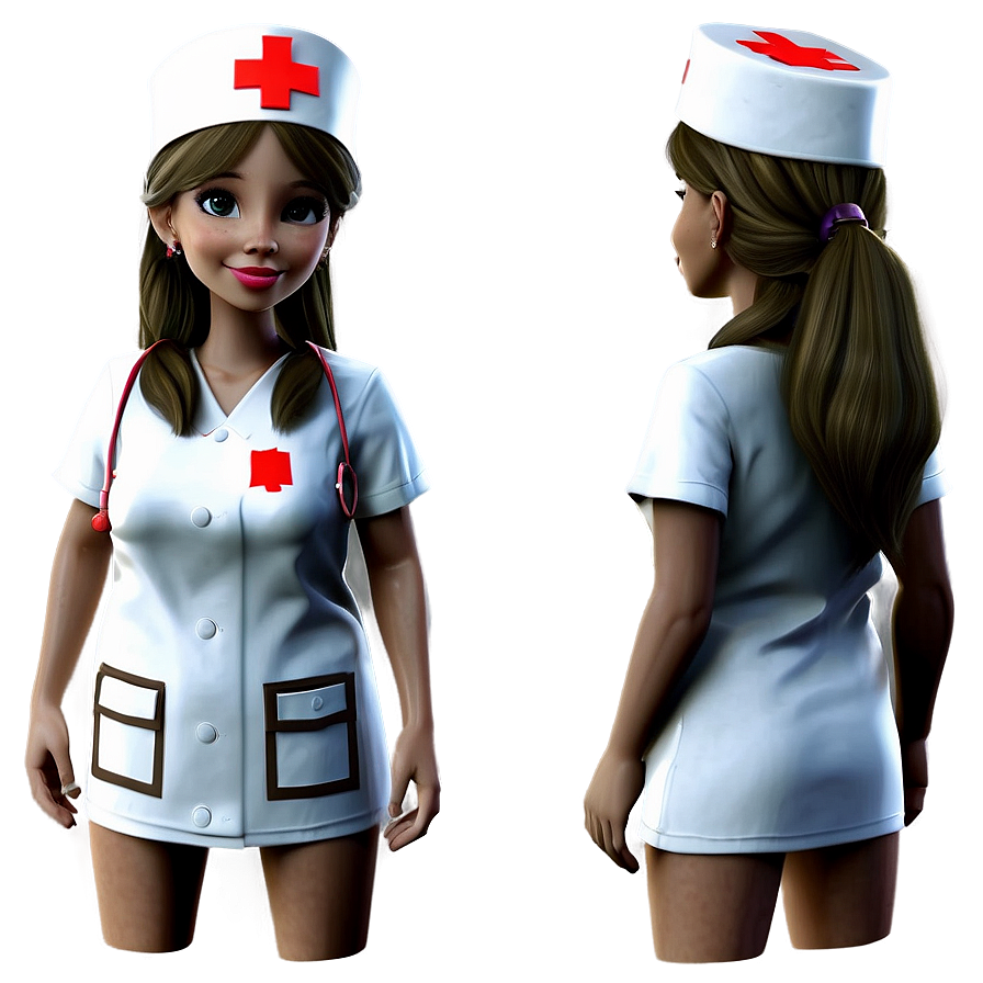 White Nurse Hat Png Apx PNG Image