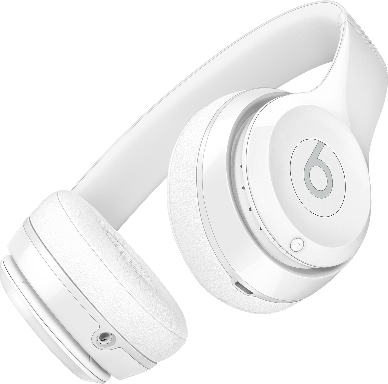 White Over Ear Headphones PNG Image