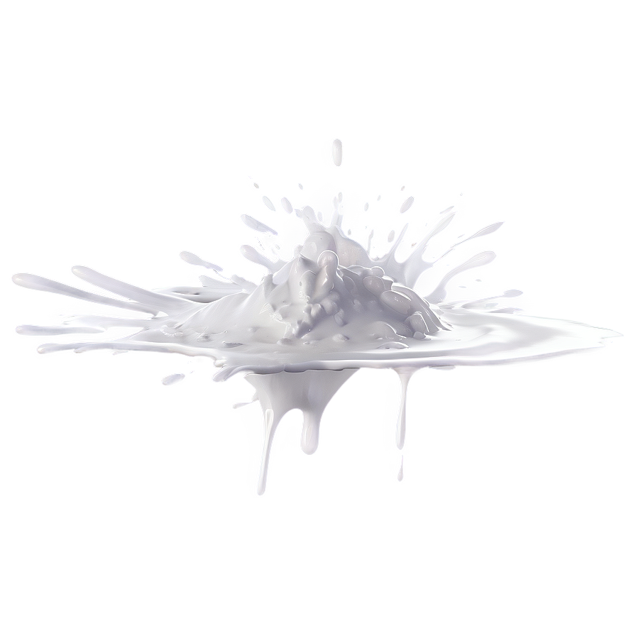 White Paint Splash Effect Png Uxd PNG Image