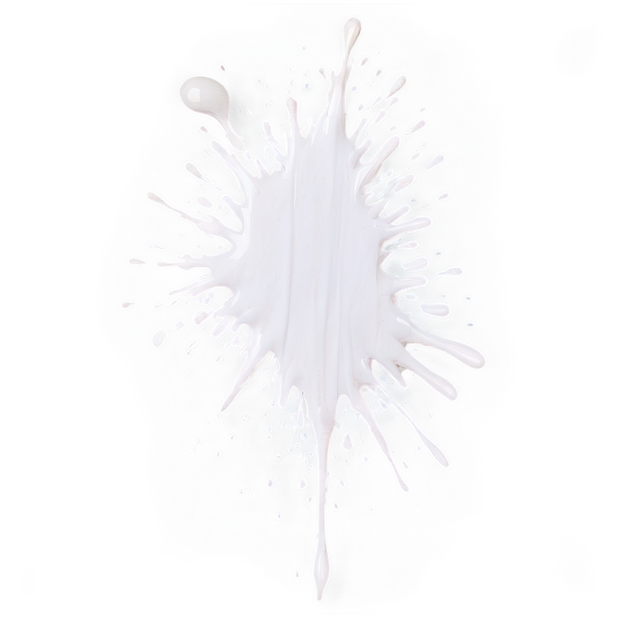 White Paint Splatter Isolated Png 1 PNG Image