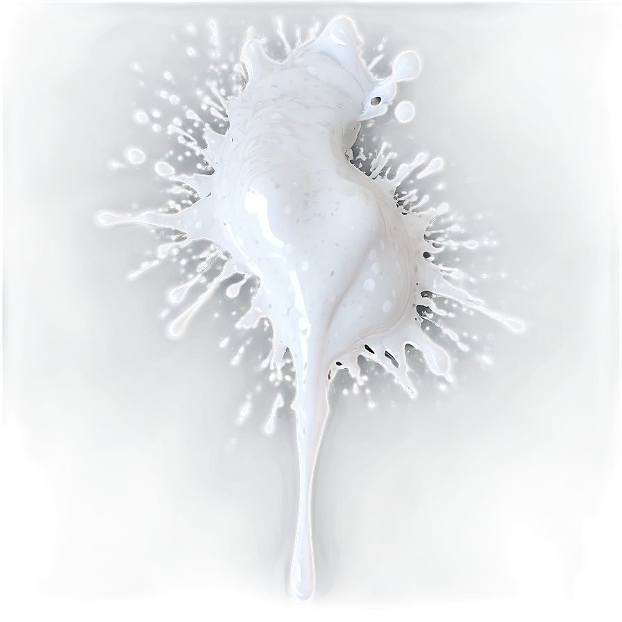 White Paint Splatter On Black Background Png 06122024 PNG Image