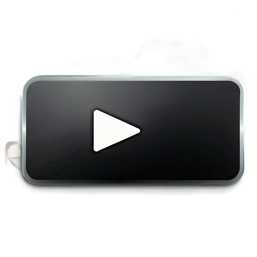 White Play Button Interface Png Kdr PNG Image