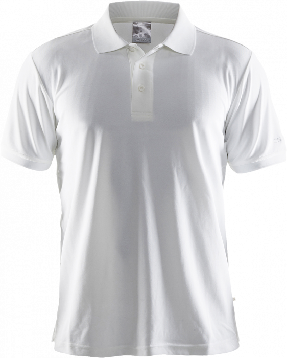 White Polo Shirt Mockup PNG Image