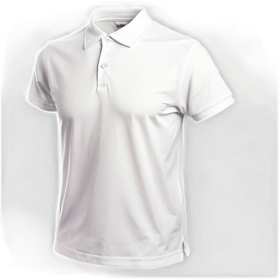 White Polo Shirt Png 05252024 PNG Image