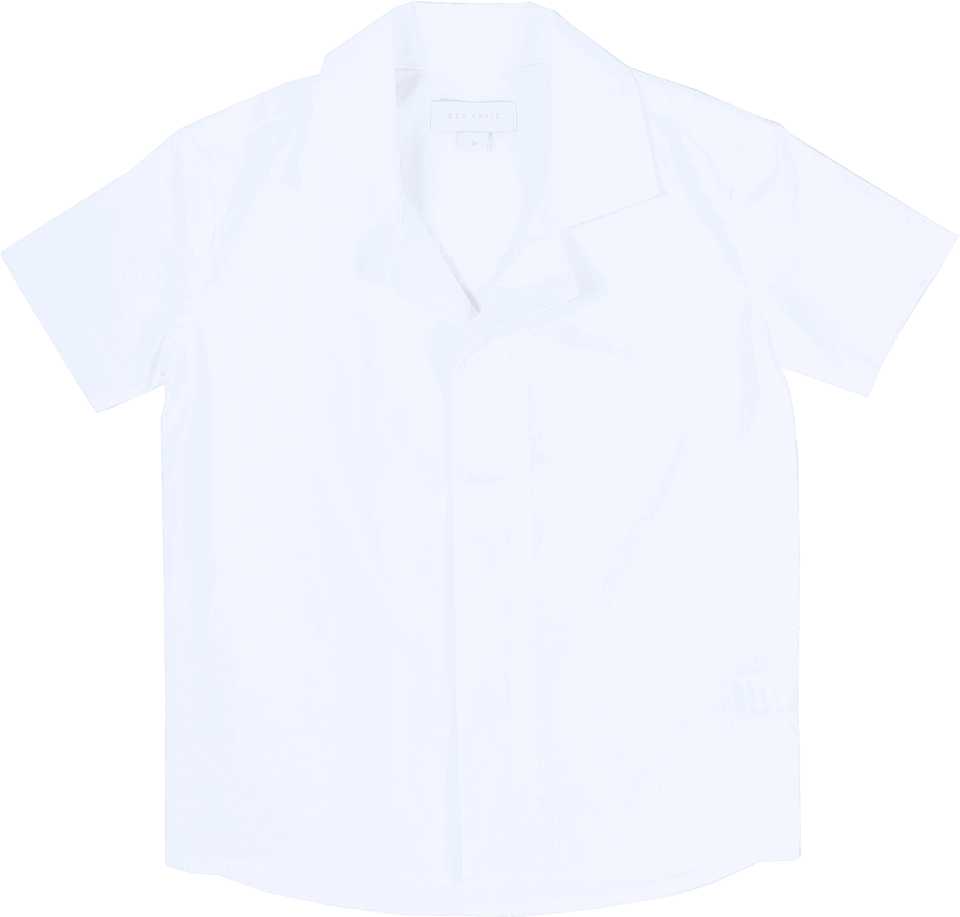 White Polo Shirt Product Photography PNG Image