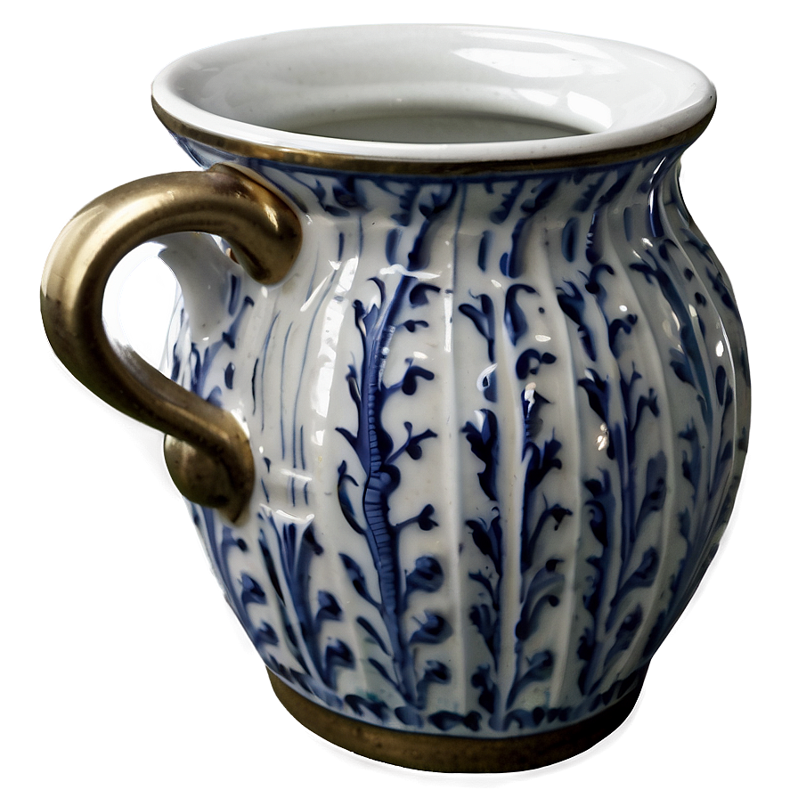 White Porcelain Jug Png Oor PNG Image