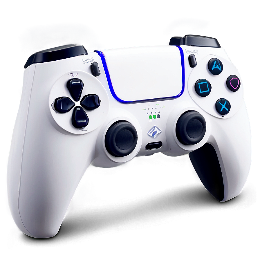 White Ps5 Controller Png Hgh59 PNG Image