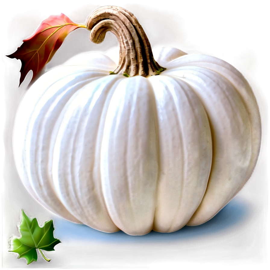 White Pumpkin Scene Png Mfi PNG Image