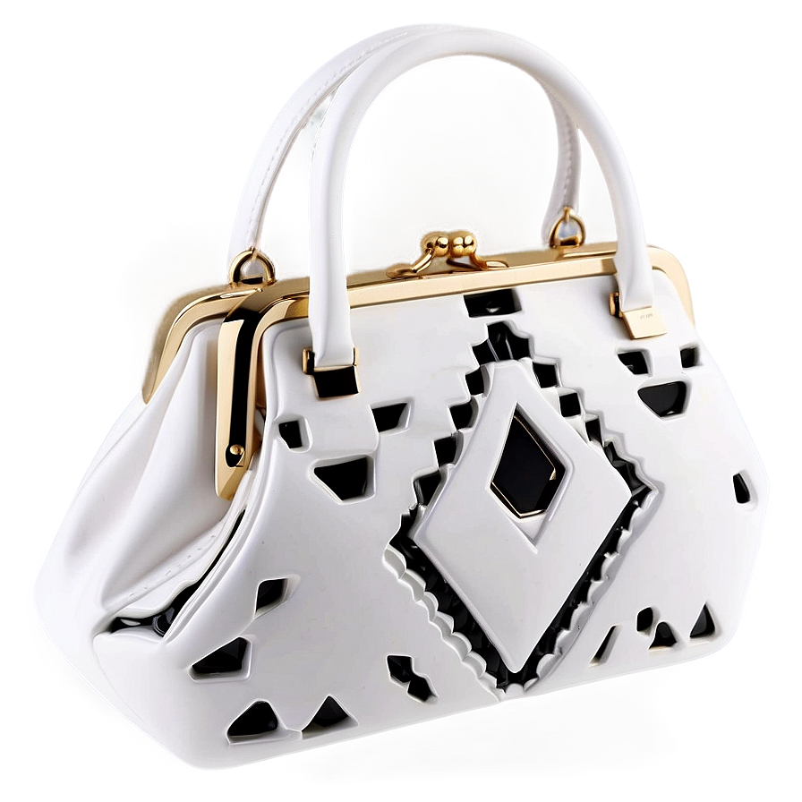 White Purse Png 05242024 PNG Image