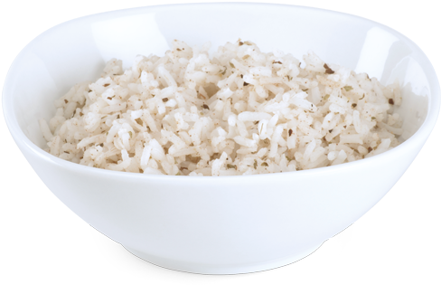 White Ricein Bowl PNG Image