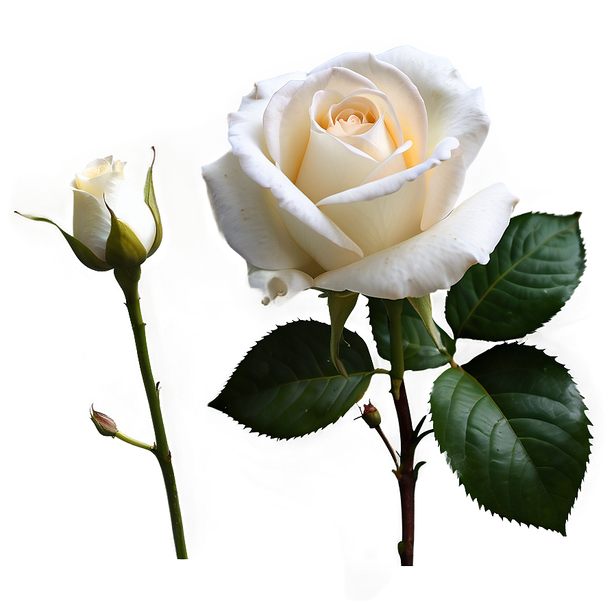 White Rose Flower Png Uoe PNG Image