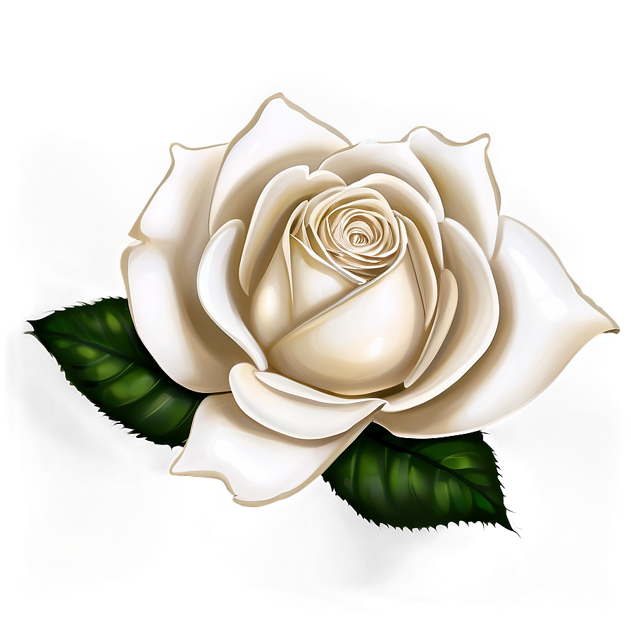 White Rose Petals Png Wsn PNG Image