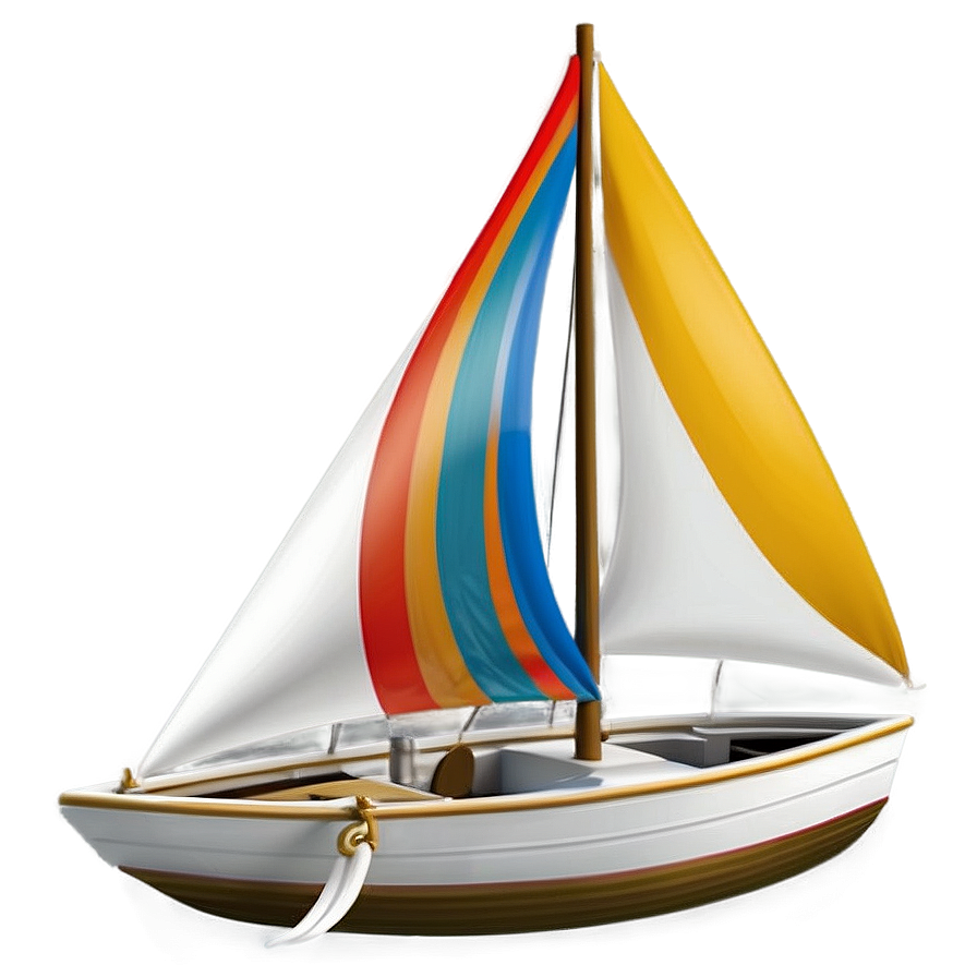 White Sailing Boat Png 51 PNG Image