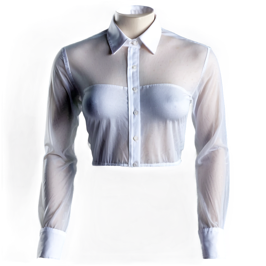 White Sheer Shirt Png 53 PNG Image