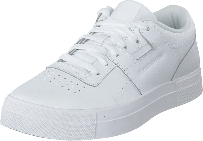 White Sneaker Profile View PNG Image