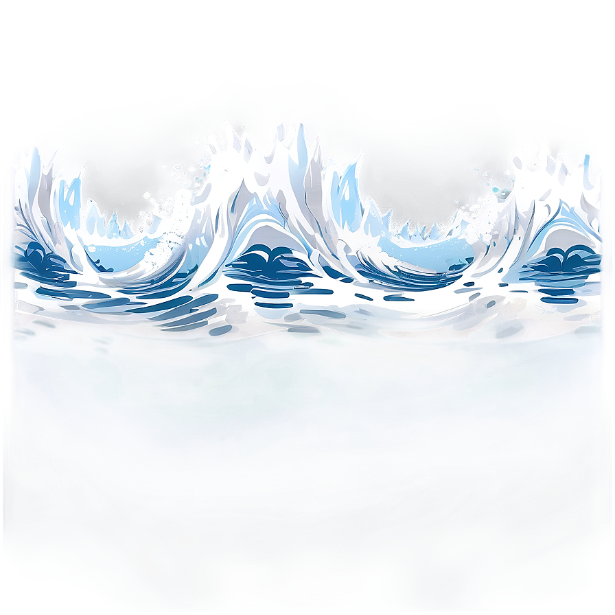 White Splash Wave Png 65 PNG Image