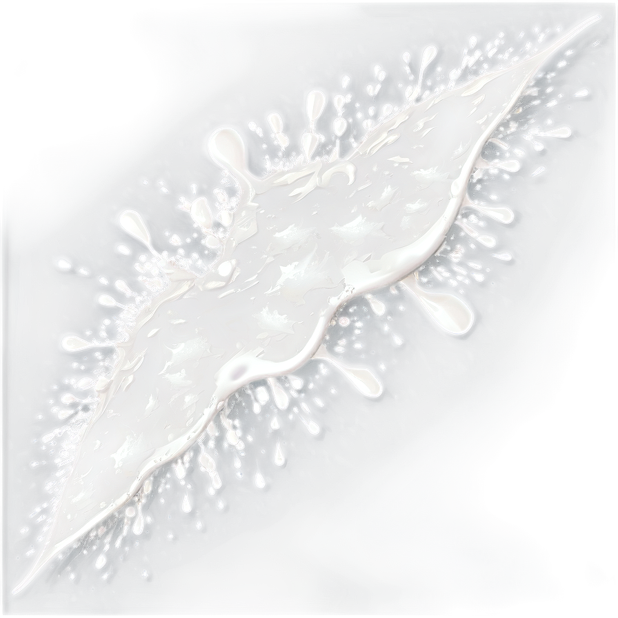 White Splatter Ink Drop Png 06122024 PNG Image